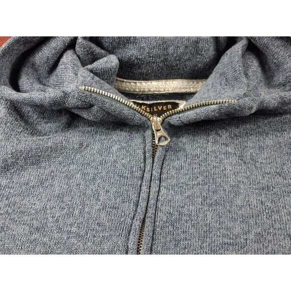 QUICKSILVER 1969 THE MOUNTAINS TO THE SHORE SWEATER SIZE 12 YOUTH GRAY AND BLACK - Picture 13 of 16